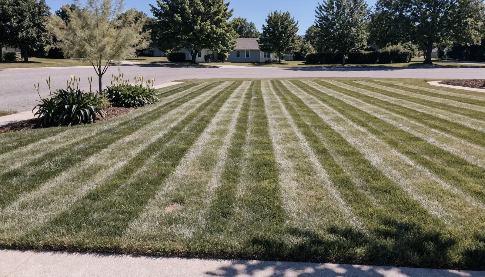 Weekly Mowing — after