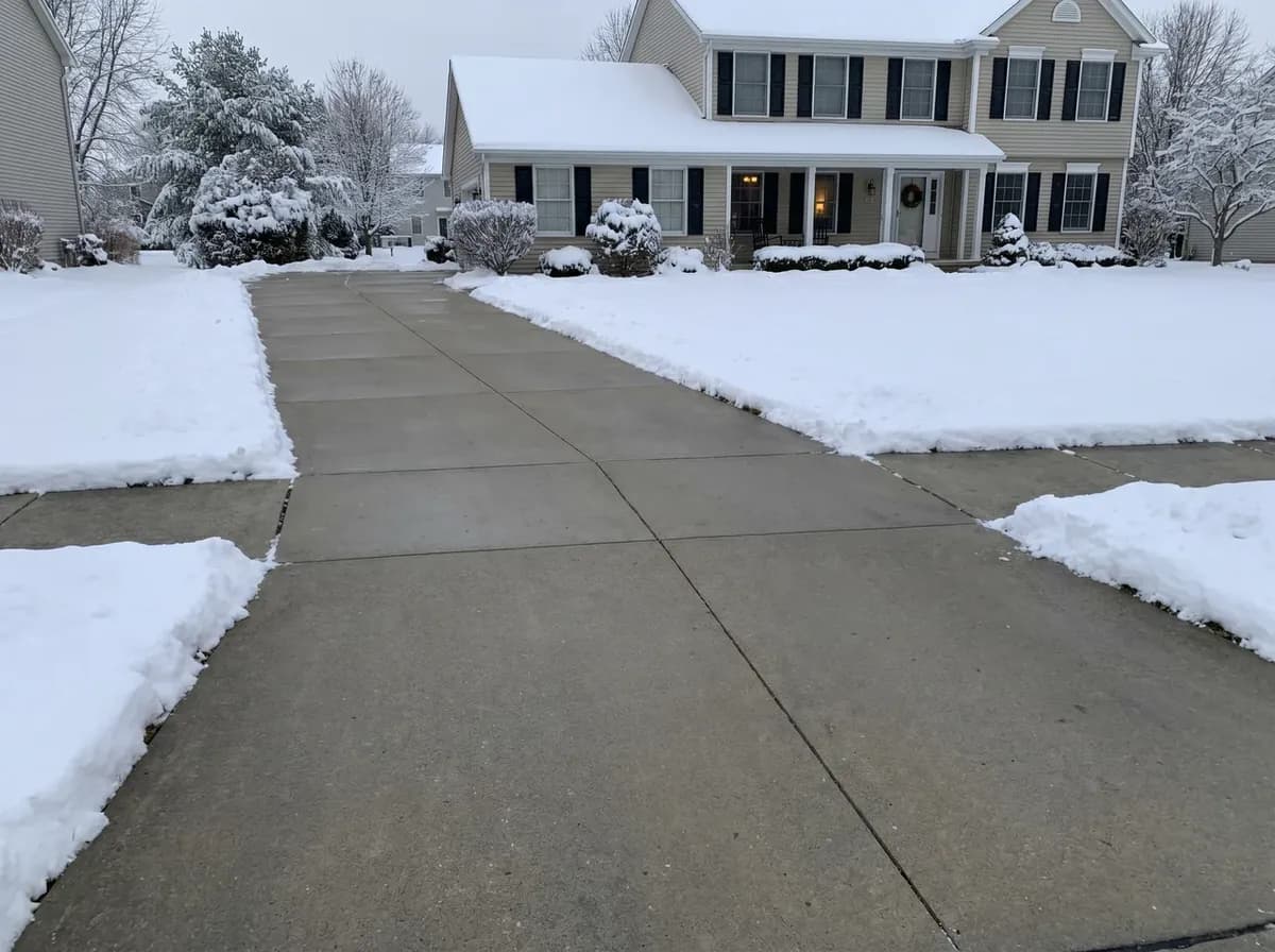 Snow Removal — after