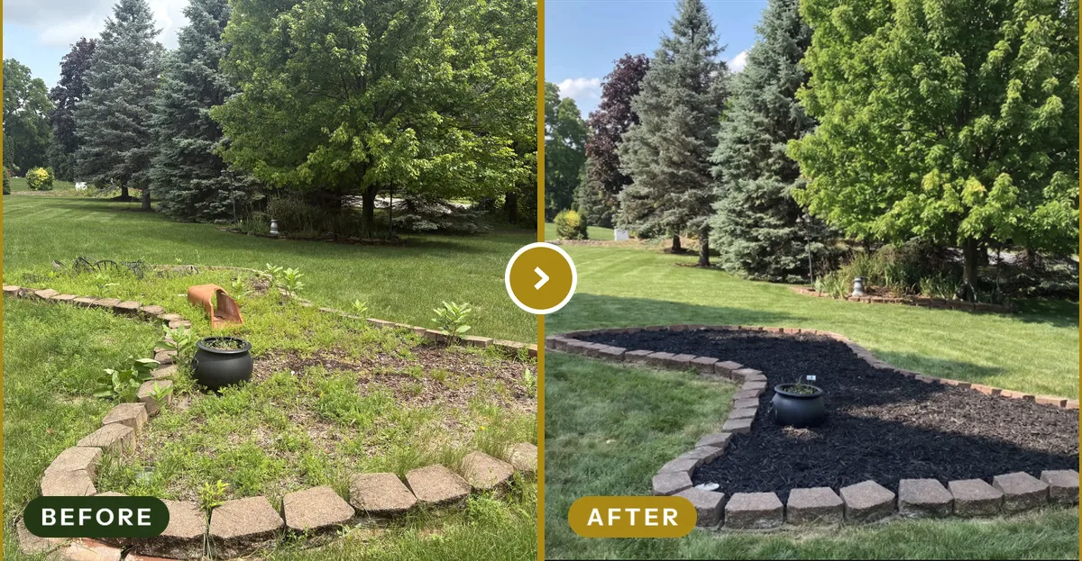 Raised Bed Restoration in Rochester Hills, MI — before and after